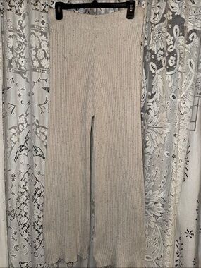 OAT sprinkle knit ribbed pants